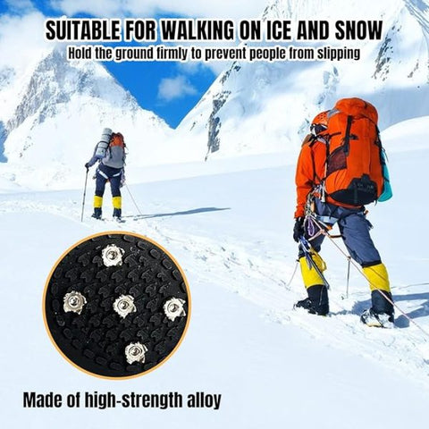 1 Pair Universal Non-slip Gripper Spikes | Crampons