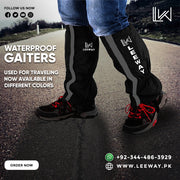 Waterproof and Breathable Gaiters for Outdoor Travelling