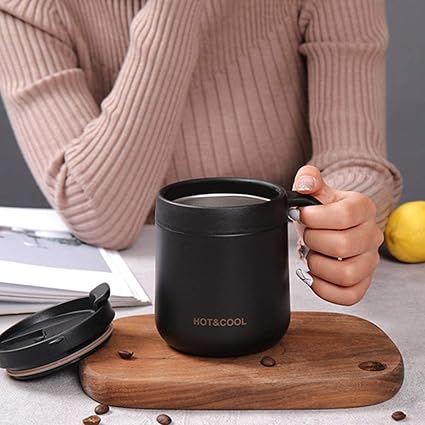Coffee Mug With Handle 850ml Insulated Stainless Steel Coffee Travel Mug