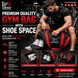 Premium Gym Bag with Shoe Compartment