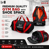 Premium Gym Bag with Shoe Compartment