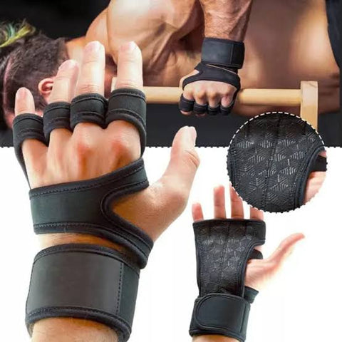 Weight Lifting Gloves with Easy Grip Support