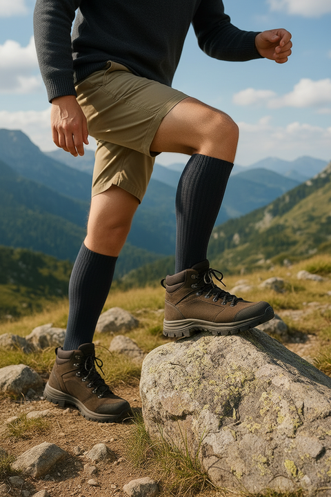 Outdoor Travel Socks for Mountain Trails