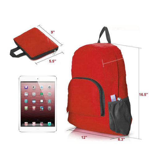 Foldable Backpack Bag - 25 Liters - Ideal for Travel and Outdoor Adventures
