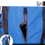 50-L Travel Hiking Backpack - Blue