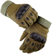 Full Finger Motorcycle Gloves - Green