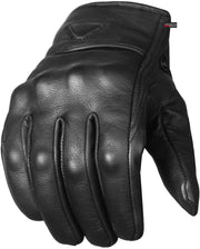 Premium Leather Biker Gloves
