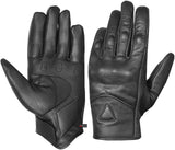 Premium Leather Biker Gloves