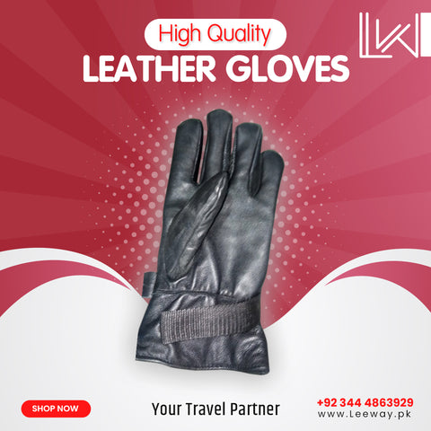 Winter Leather Gloves