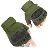 Half Finger Tactical Gloves - Green