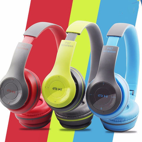 P47 Wireless Bluetooth Foldable Headphones