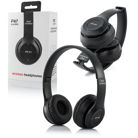 P47 Wireless Bluetooth Foldable Headphones