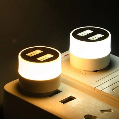 USB Plug LED Lamp with USB Option