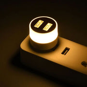 USB Plug LED Lamp with USB Option