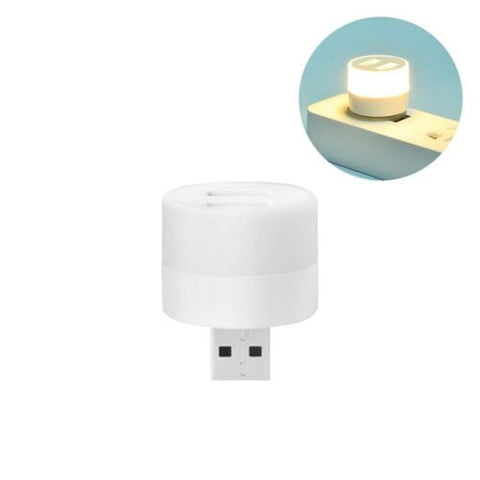 USB Plug LED Lamp with USB Option